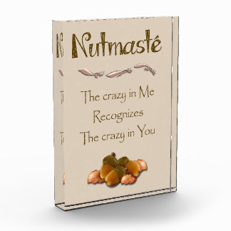 Nutmaste Acrylic Award