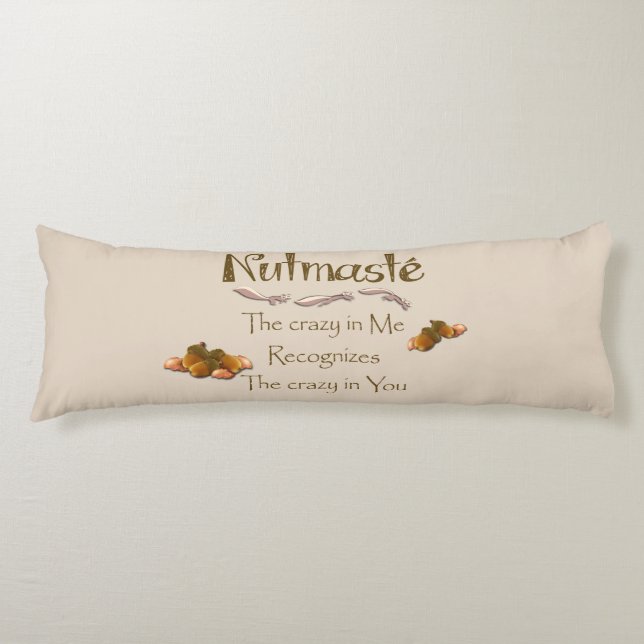 Nutmaste Body Pillow (Front)