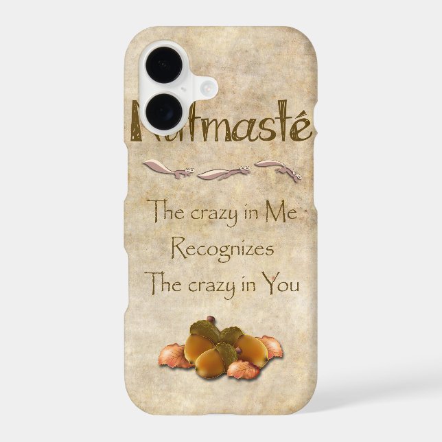 Nutmaste Iphone Case (Back)