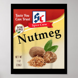 Nutmeg Condiment Costume Holiday Sce Costumes Grou Poster