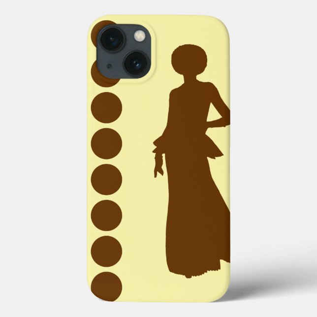 Nutmeg Cream Neutral Dots Fashion Case-Mate iPhone Case (Back)