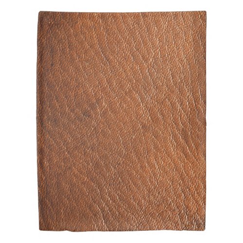 Nutmeg Leather Duvet Cover