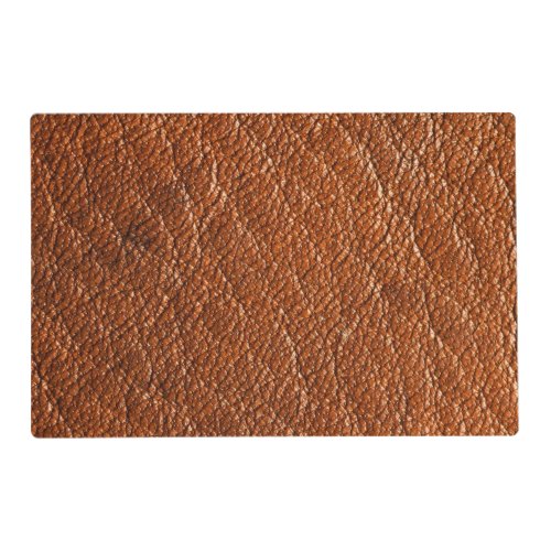 Nutmeg Leather Placemat