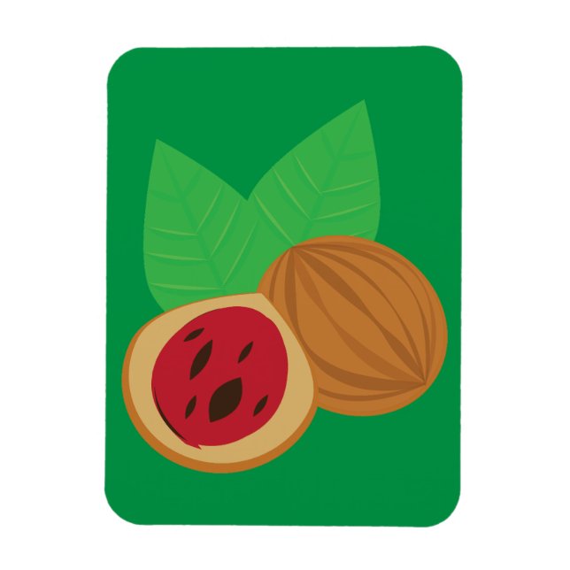 Nutmeg Magnet (Vertical)
