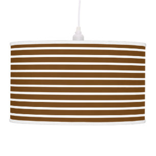Nutmeg Neutral Stripes Ceiling Lamp