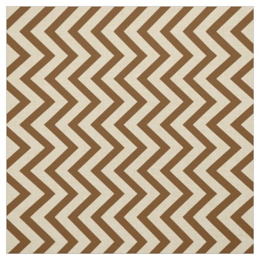 Nutmeg Spice Moods Chevrons Fabric