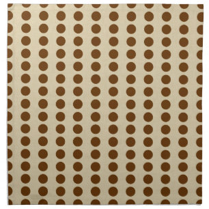 Nutmeg Spice Moods Dots Cloth Napkin