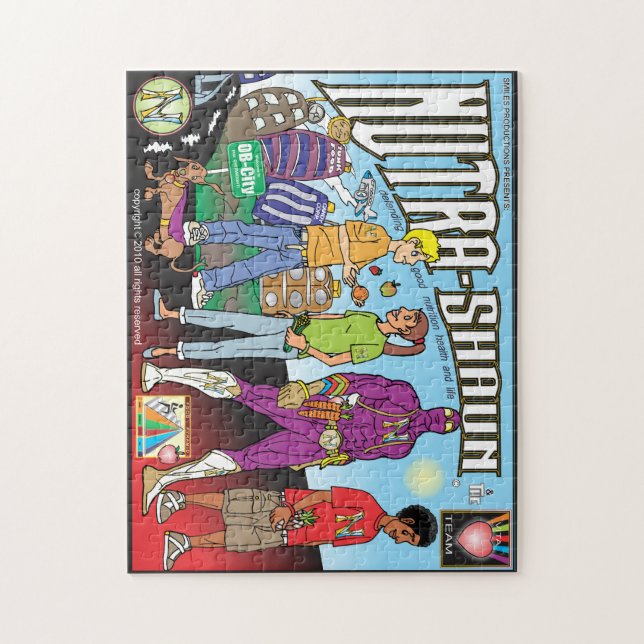 Nutra-Shaun & The Vita Team Jigsaw Puzzle (Vertical)
