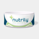 Nutrily™ Ceramic Pet Bowl<br><div class="desc">Pamper your pet with a custom large bowl from Nutrily™! Made of 100% white ceramic, this large bowl is perfect for showing off the Nutrily™ brand in vivid detail. Dishwasher and microwave approved, this large bowl is as safe as it is easy to keep clean! 40oz. (1.12 kg) 3" height...</div>