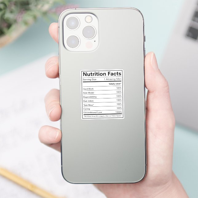 Nutrition Facts Custom Label (Phone)