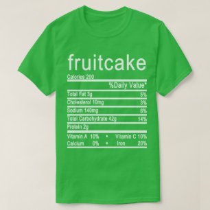 Nutrition Facts label T-Shirt