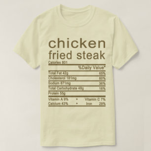 Nutrition Facts label T-Shirt