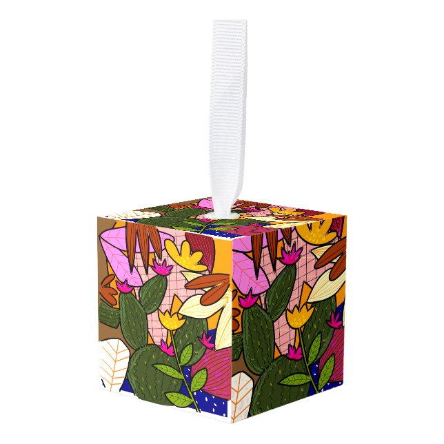 nutrition geeks discount code owala discount code  cube ornament (Front Angled)