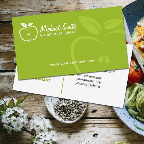 Nutrition Specialist Business Card