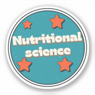 Nutritional science sticker