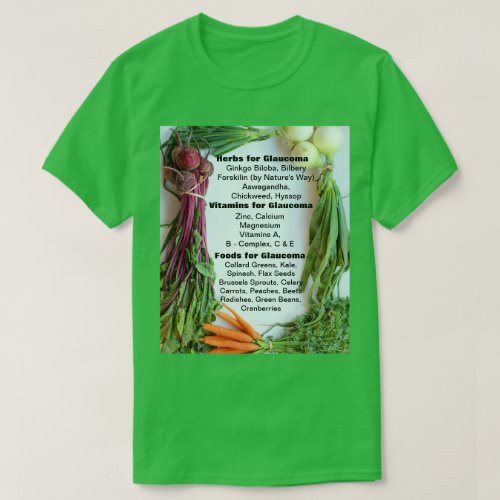 Nutritional Support Glaucoma   T_Shirt