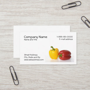 Nutritionist Business Card