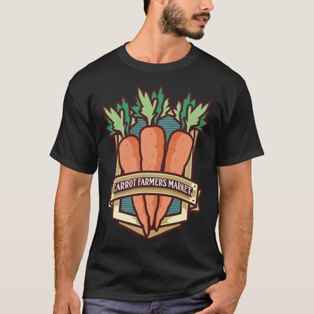 Nutritionist Carrot for Dietician and Vegan 6 T-Shirt (Front)