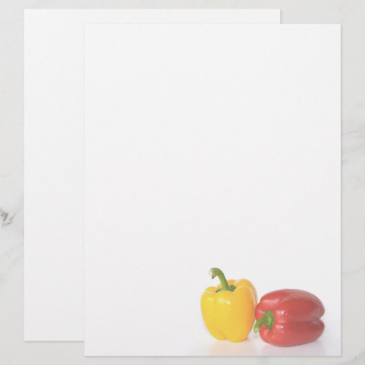 Nutritionist Chief Letterhead Stationary (Front/Back)