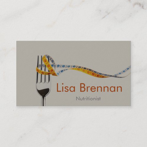Nutritionist  Dietician  Doctor  Private Clinic Business Card