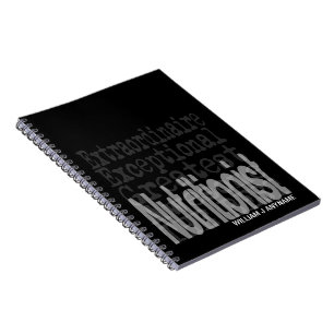 Nutritionist Extraordinaire CUSTOM Notebook