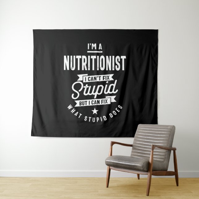 Nutritionist Job Title Gift Tapestry (In Situ (Horizontal))