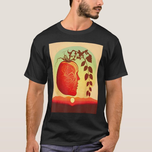 Nutritionist Tomato Fruit Vegetable Dietician and  T-Shirt (Front)