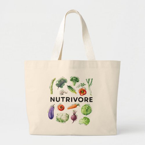 Nutrivore Farmers Market Tote Bag