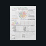 Nutrivore Weekly Serving Matrix (Updated) Notepad<br><div class="desc">The Nutrivore Weekly Serving Matrix (General Version) by Dr. Sarah Ballantyne (Nutrivore.com) is an easy-to-use and flexible weekly checklist designed to help you maximize nutrient-density, without having to use a food tracking app or analyzing micronutrients, and while eating the right amounts of all those superfoods known to improve health outcomes!...</div>