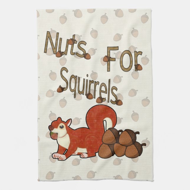 Nuts4Squirrels Towel (Vertical)