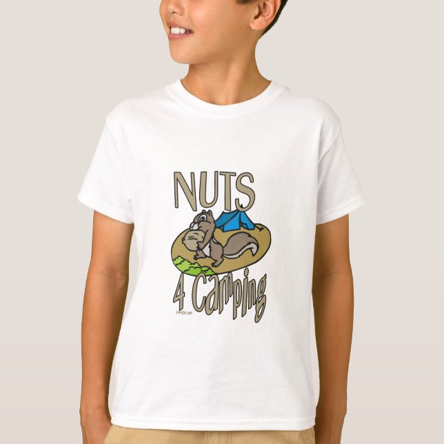 Nuts 4 Camping T-Shirt (Front)