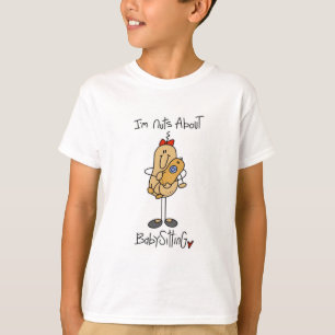 Nuts About Babysitting Tshirts and Gifts