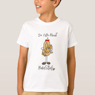 Nuts About Babysitting Tshirts and Gifts