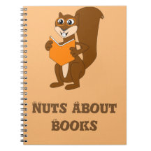 Nuts About Books Squirrel