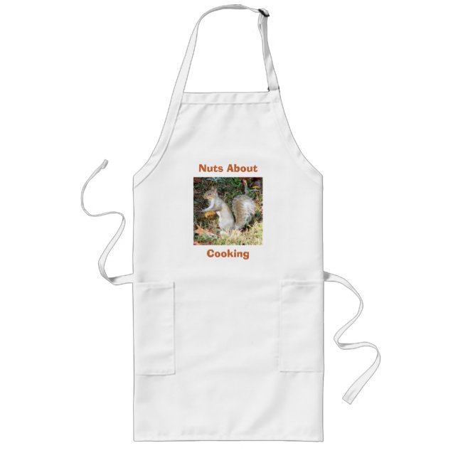 Nuts About, Cooking Long Apron (Front)