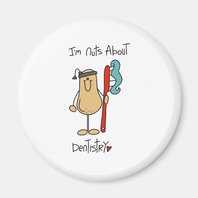 Nuts About Dentistry Magnet (Front)