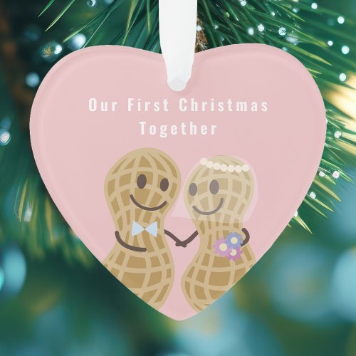 Nuts About Each Other First Christmas Together Ornament
