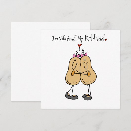 Nuts About My Best Friend T-shirts and Gifts (Front/Back)