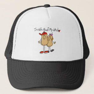 Nuts About My Dad-Girl Trucker Hat