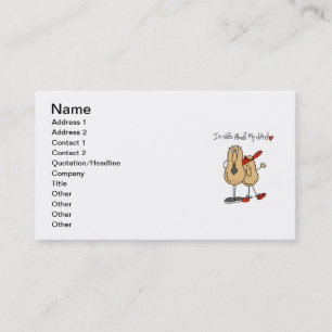 Nuts About My Dad T-shirts and Gifts Calling Card