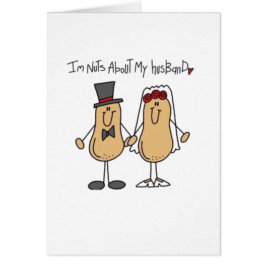 Nuts About My Husband Cards (Front)