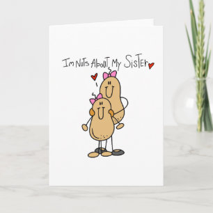 Nuts About My Sister Card