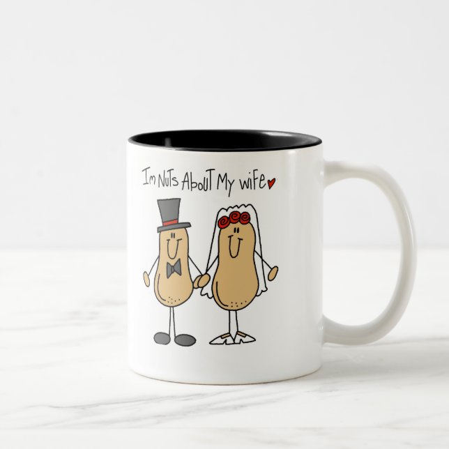 Nuts About My Wife Mug (Right)