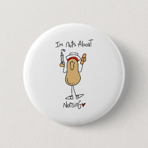 Nuts About Nursing Button