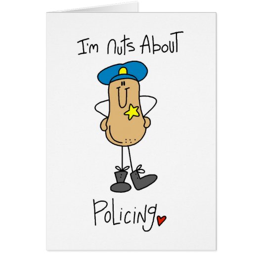 Nuts About Policing Cards (Front)