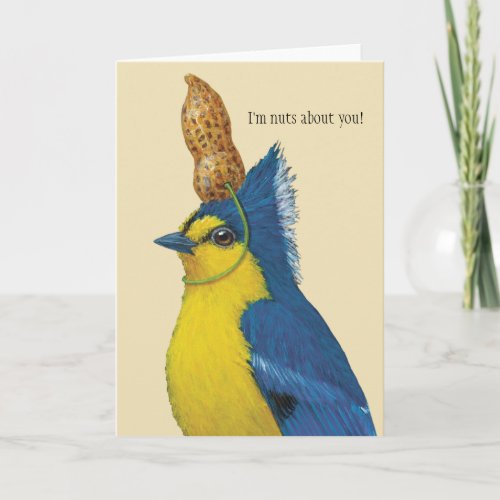 Nuts about you card