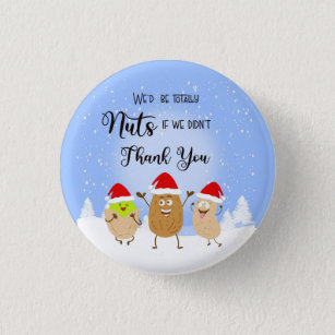Nuts about you  tote bag button