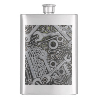 Nuts and Bolts Flask