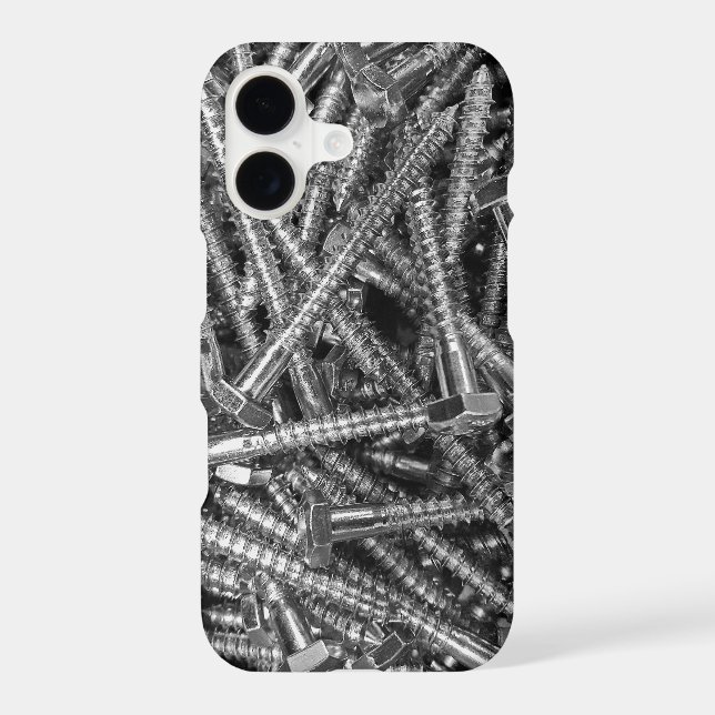 Nuts and Bolts Iphone Case (Back)
