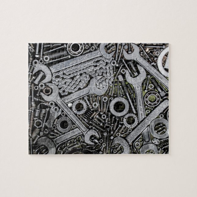 Nuts and Bolts Jigsaw Puzzle (Horizontal)